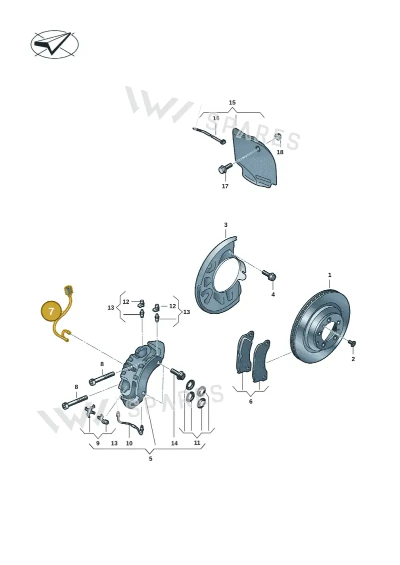 9J1907637 — Audi RS e-tron GT (2020-2025) diagram 4j1615053, position 7
