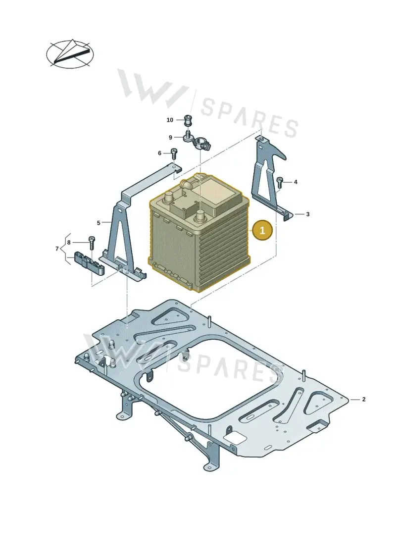9J1915105NY — Audi RS e-tron GT (2020-2025) diagram 4j1915000, position 1