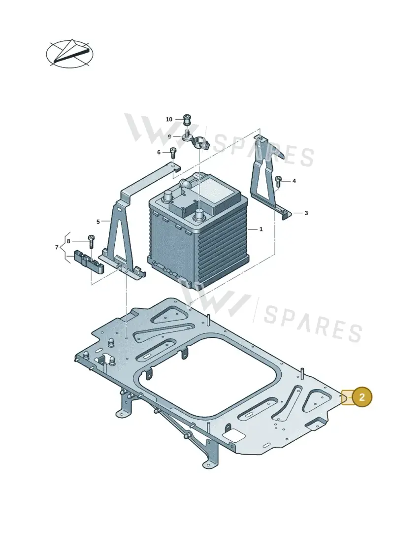 9J1915516D — Audi RS e-tron GT (2020-2025) diagram 4j1915000, position 2