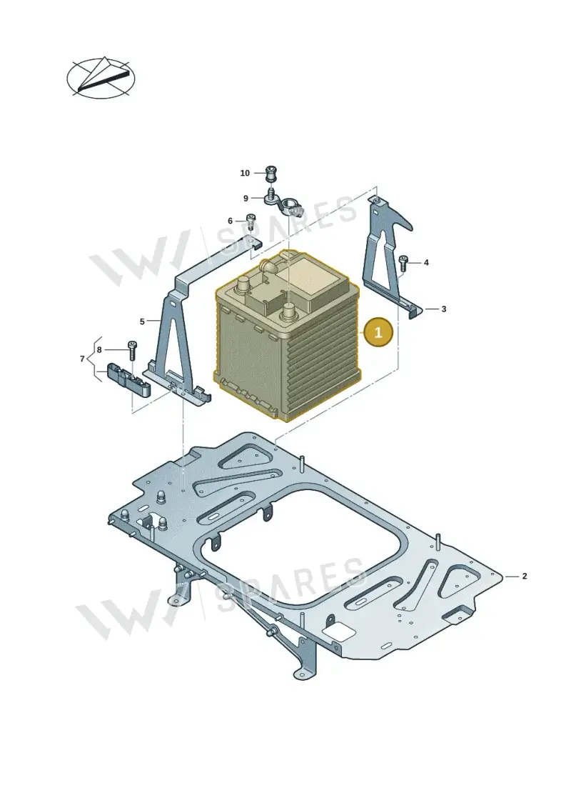 9J1915989AY — Audi RS e-tron GT (2020-2025) diagram 4j1915000, position 1