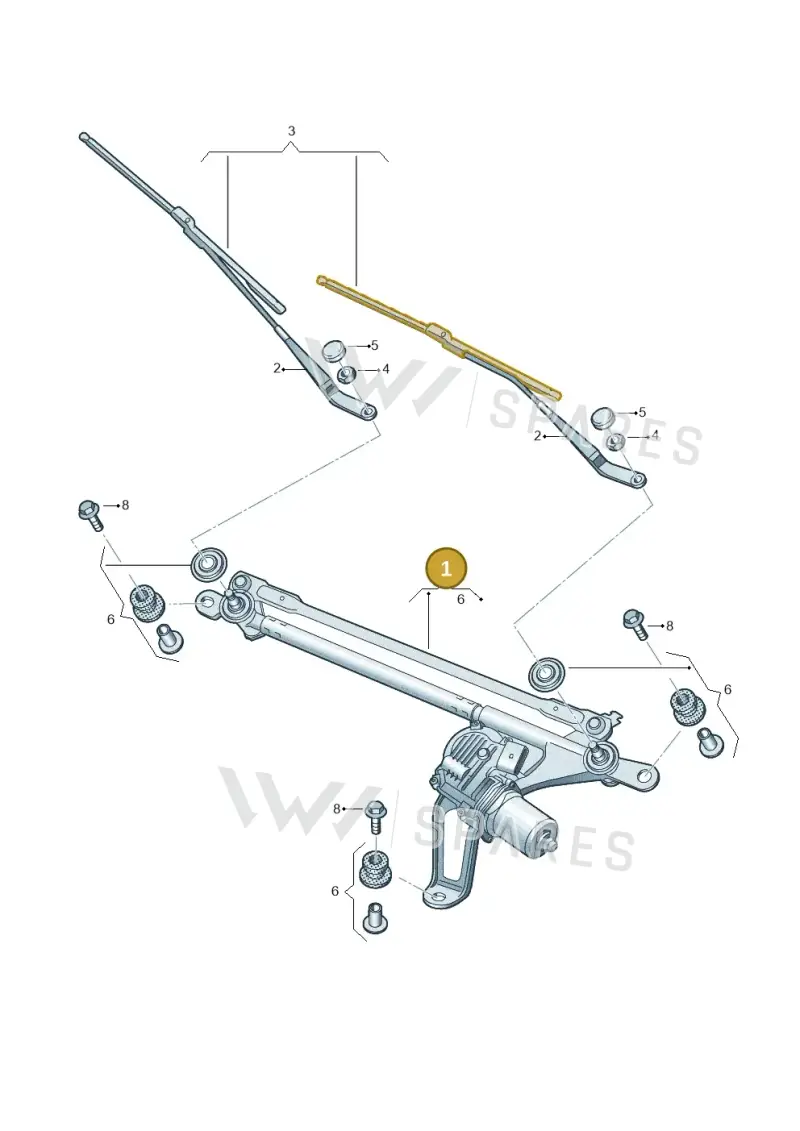 9J1955023E — Audi RS e-tron GT (2020-2025) diagram 896955000, position 1