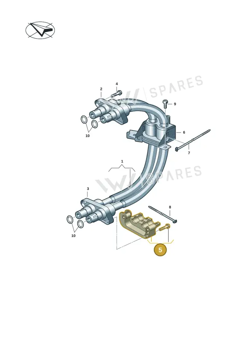 9J1972637 — Audi RS e-tron GT (2020-2025) diagram 4j1970100, position 5