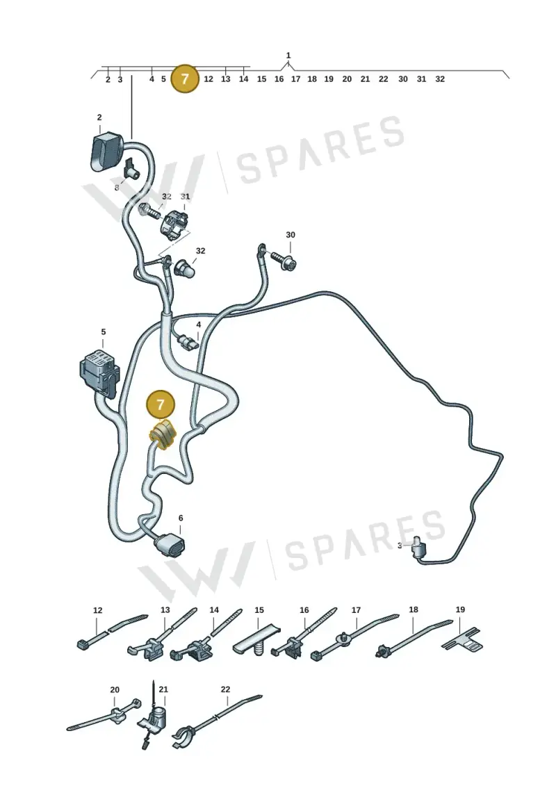 9J1973712 — Audi Q6 e-tron (2023-2025) diagram f5s972820, position 7+8