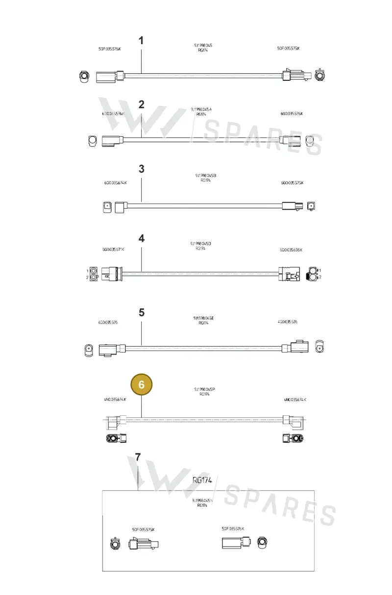 9J1998045P — Porsche Panamera (2023-2025) diagram p62912000, position 6