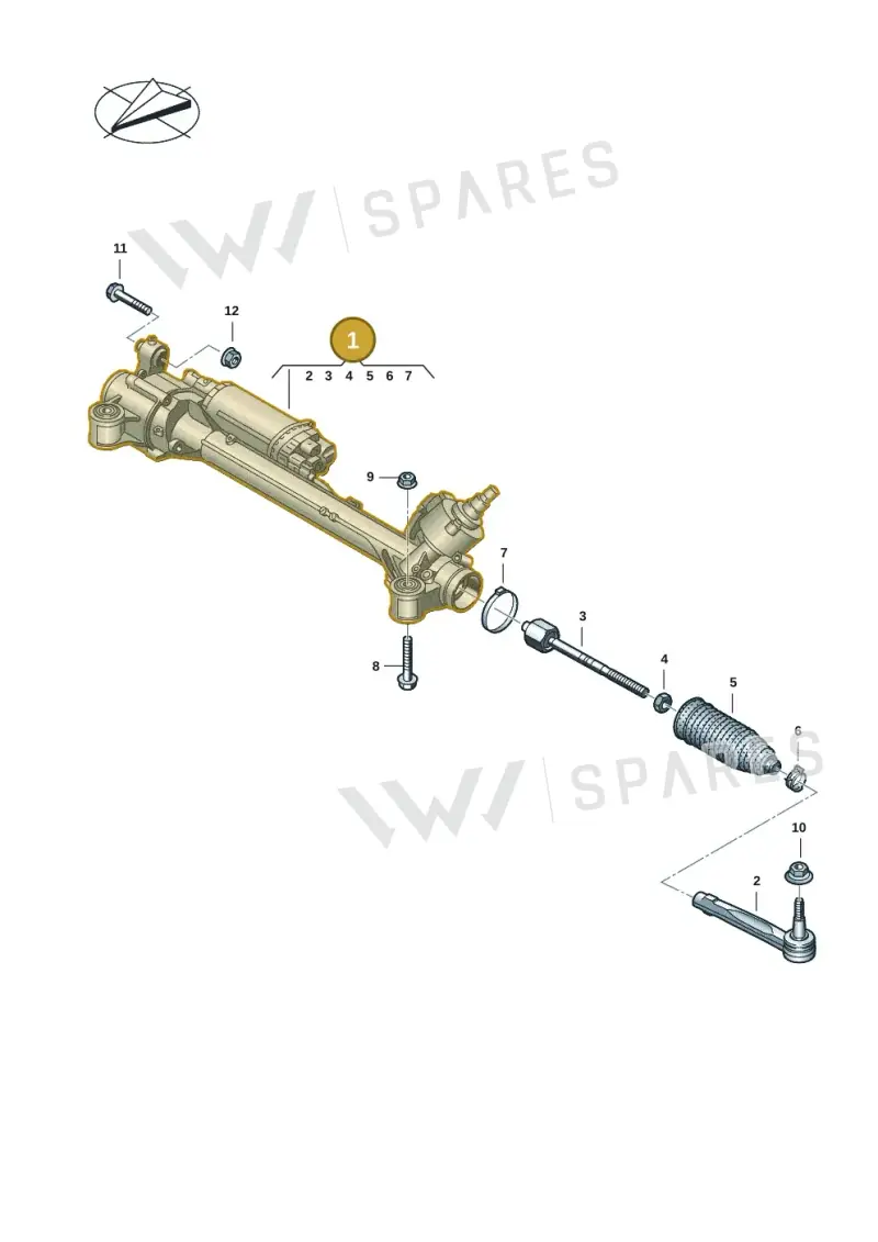 9JA423050F — Audi RS e-tron GT (2020-2025) diagram 4j1423000, position 1