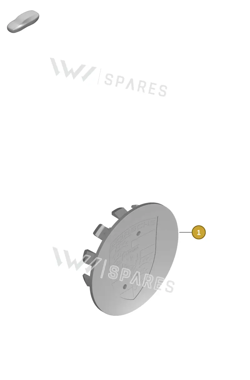 9P1601349QJE1 — Porsche 911 (2024-2025) diagram p53601040, position 1