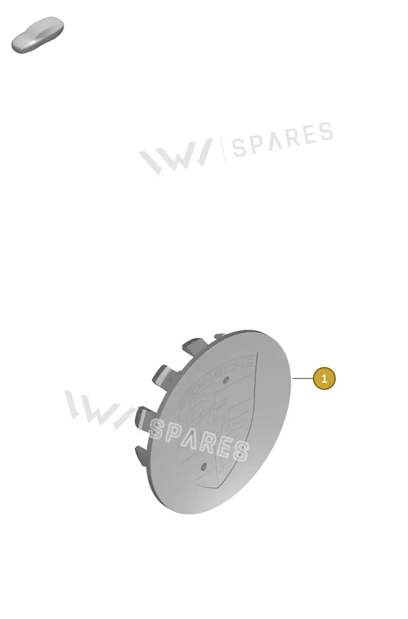 9Y0601149A — Porsche 911 (2020-2022) diagram p53601040, position 1
