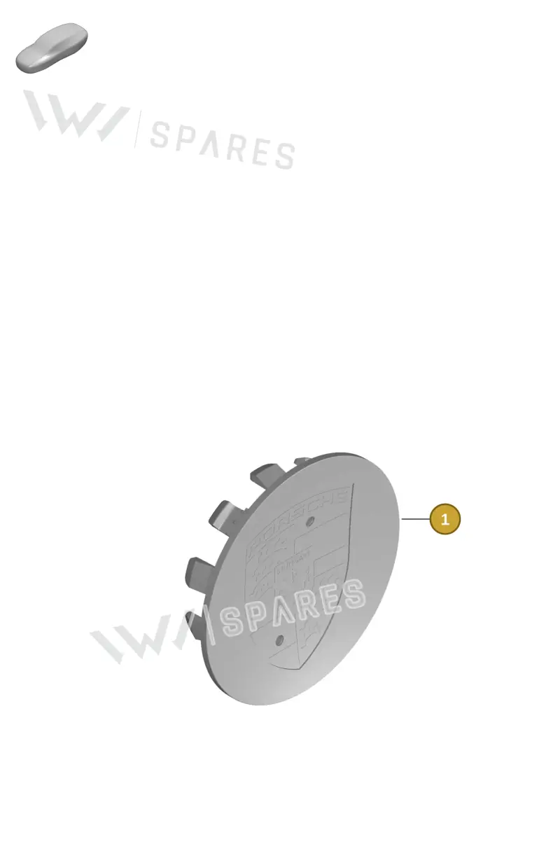 9Y0601149B — Porsche 911 (2020-2022) diagram p53601040, position 1