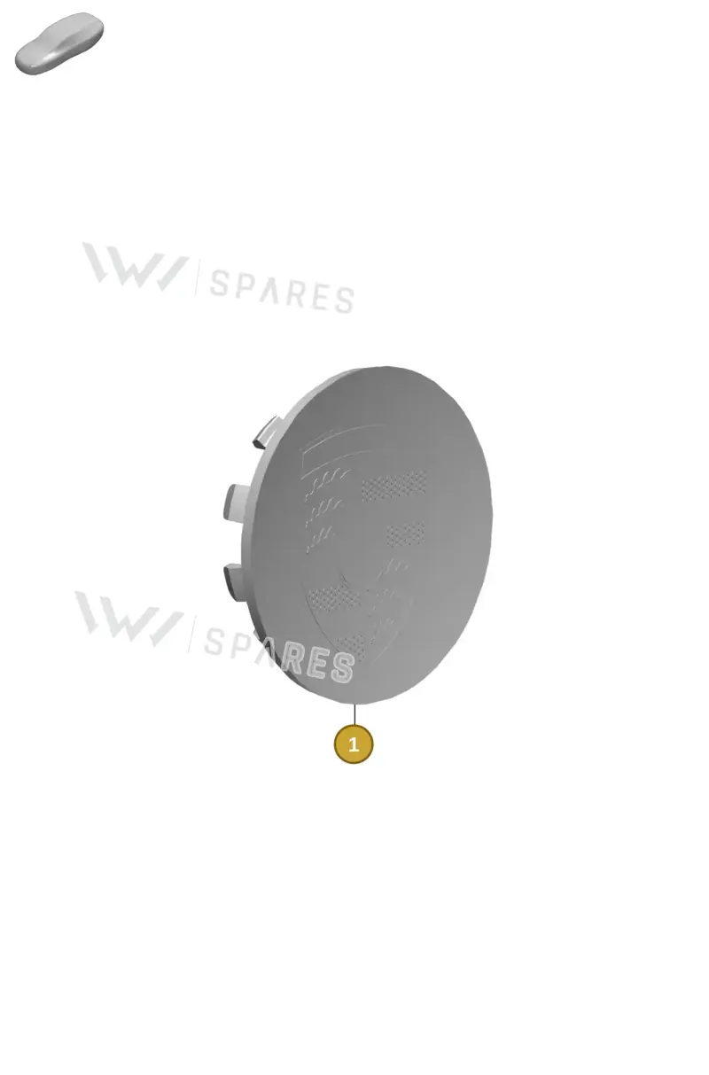 9Y0601149H — Porsche Taycan Sport Turismo (2023-2025) diagram p64601400, position 1