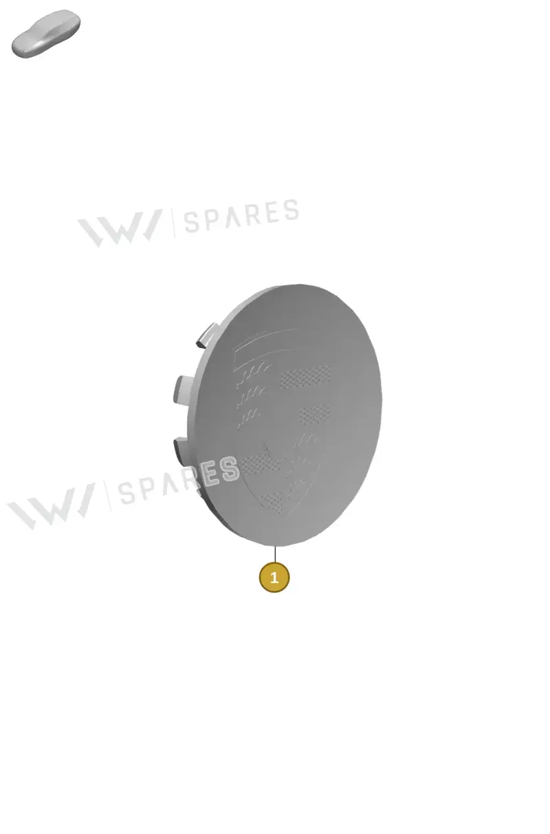 9Y0601149J — Porsche Taycan Sport Turismo (2023-2025) diagram p64601400, position 1