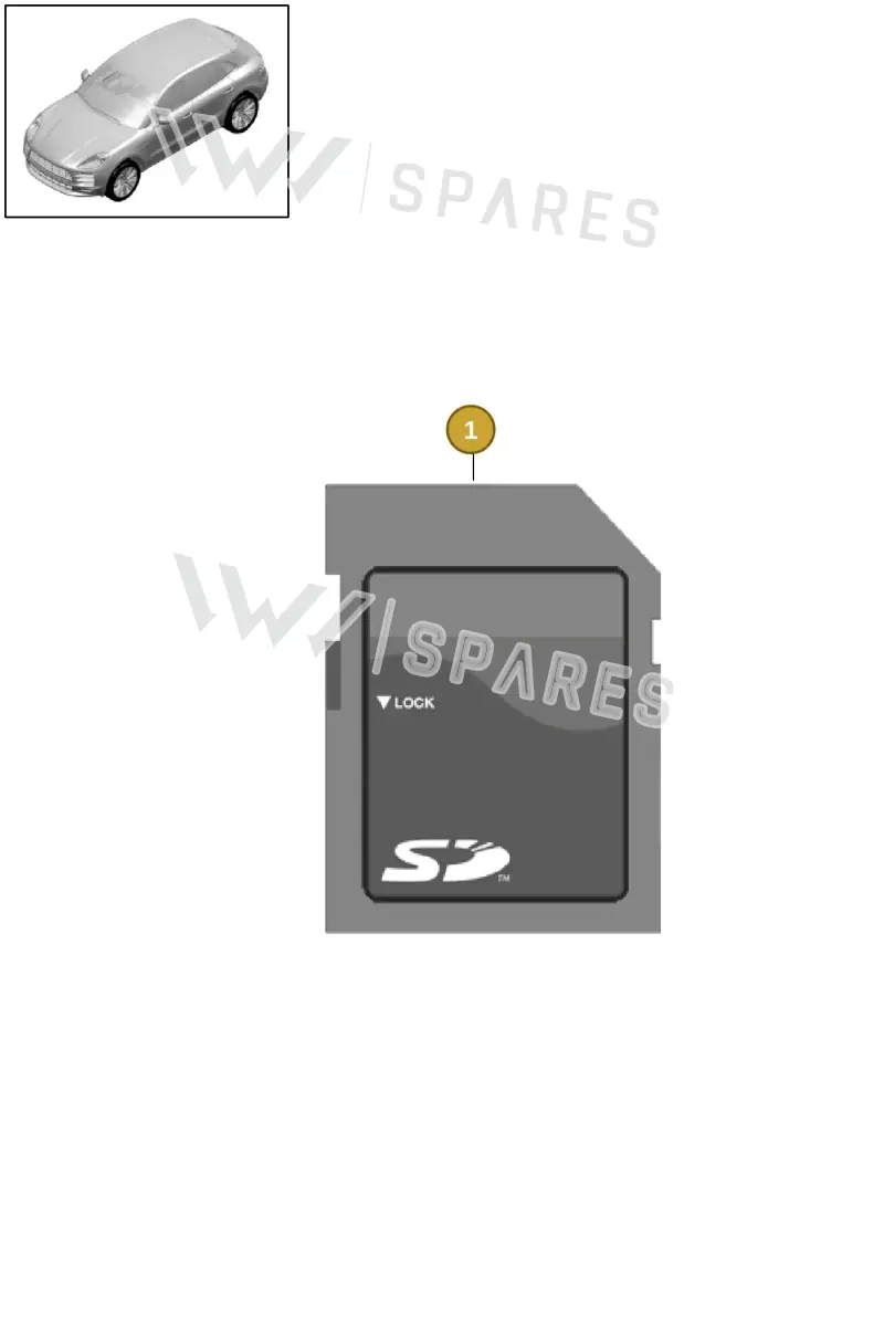 9Y0909000AR — Porsche Macan (2018-2022) diagram p52911020, position 1