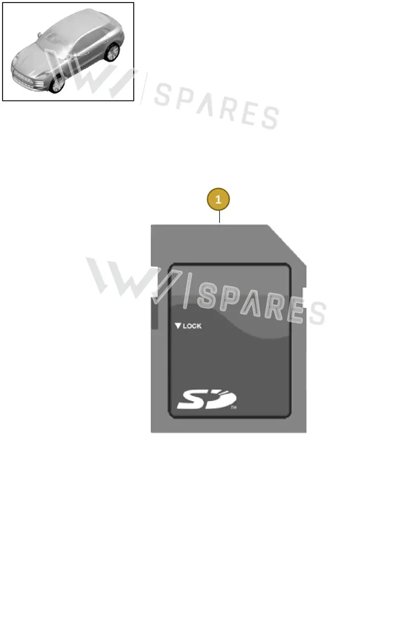 9Y0909000AS — Porsche Macan (2018-2022) diagram p52911020, position 1