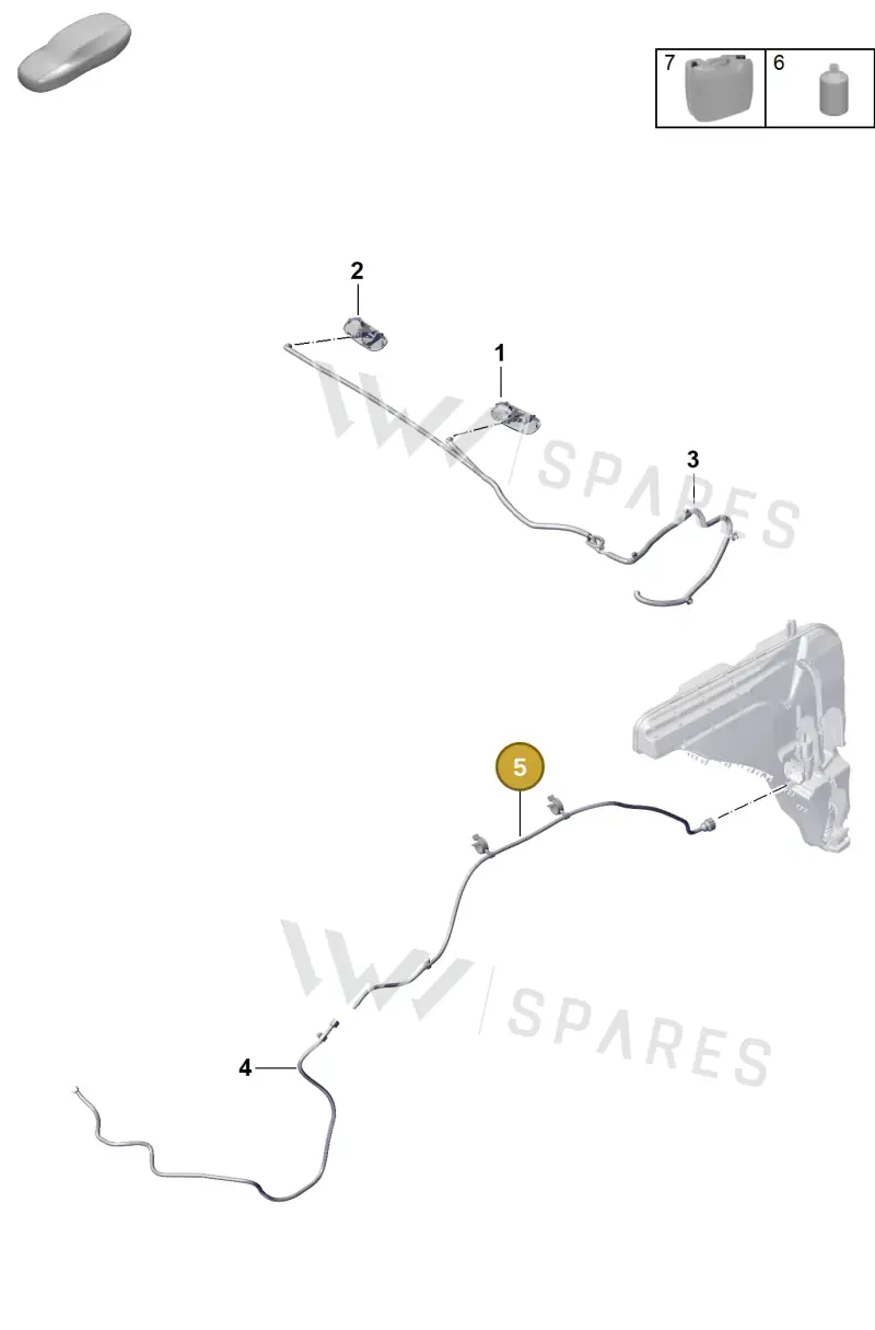 9Y0955944 — Porsche Cayenne Coupe (2023-2023) diagram p60906300, position 5