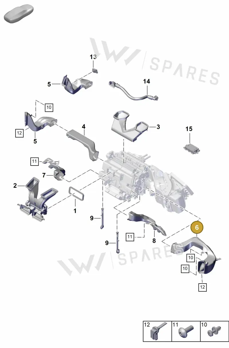 9Y1819656E — Porsche Cayenne Coupe (2023-2023) diagram p60000001, position 6