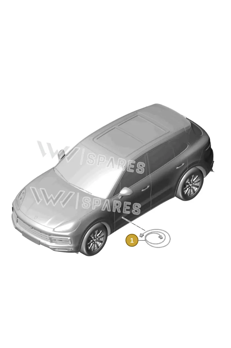 9Y2970267K — Porsche Cayenne (2017-2023) diagram p51902045, position 1