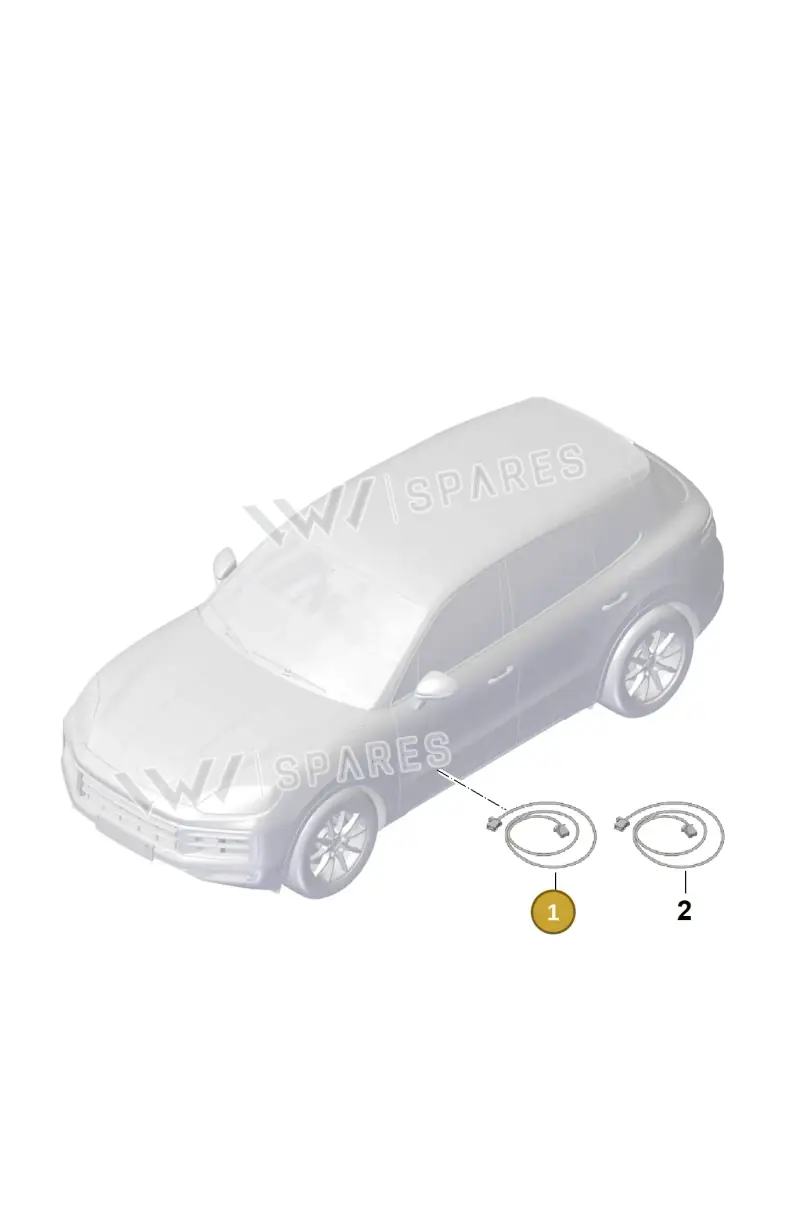 9Y2970267K — Porsche Cayenne Coupe (2023-2023) diagram p60912000, position 1