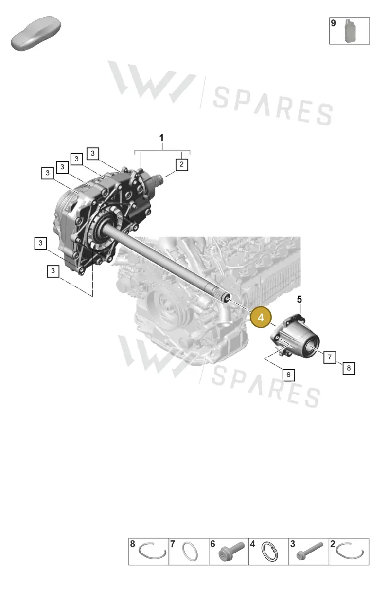 N0123741 — Porsche Panamera (2023-) diagram p58305000, position 4