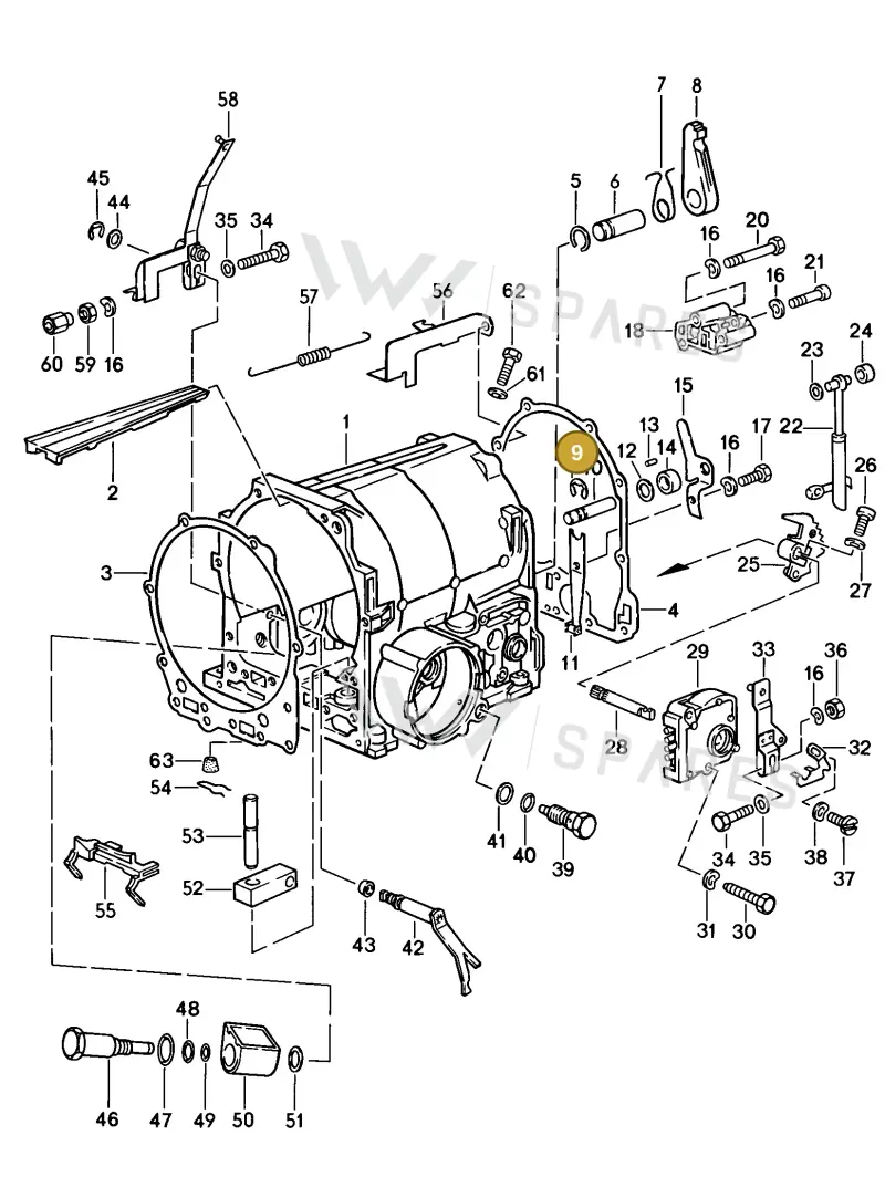 N0124391 — Porsche S Coupe (1982-1986) diagram p06307020, position 9