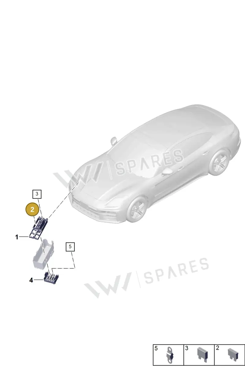 N01713112 — Porsche Panamera (2023-) diagram p62902000, position 2