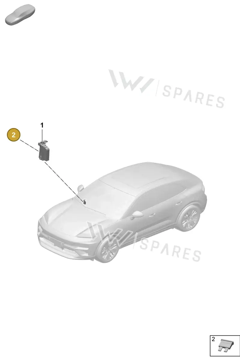 N01713120 — Porsche Macan 4 (2024-) diagram p61902030, position 2