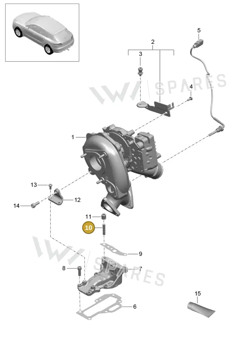 N0445113 — Porsche Macan GTS (2013-2018) diagram p44202020, position 10