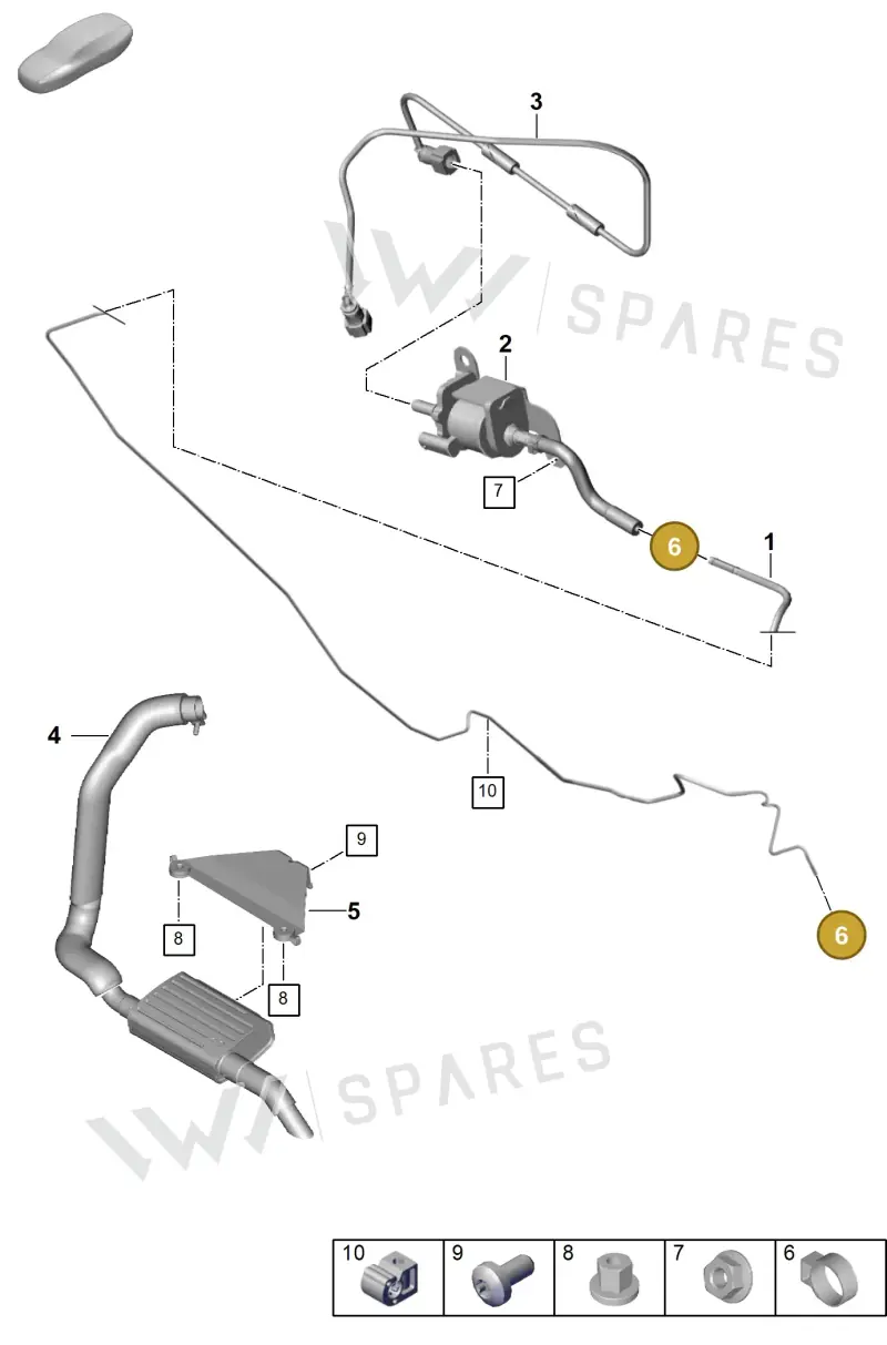 N10203501 — Porsche Panamera (2023-) diagram p62813880, position 6
