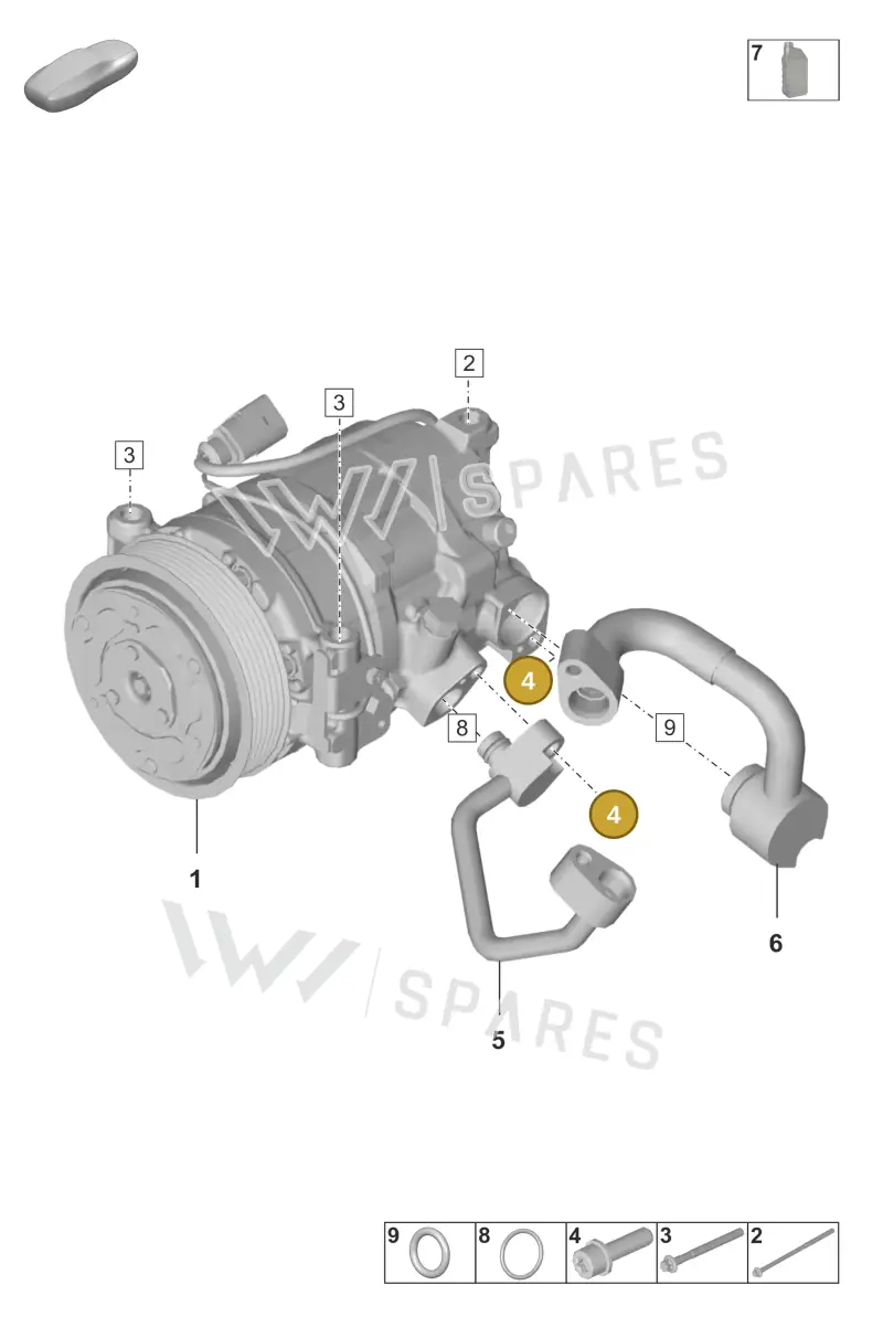 N10414402 — Porsche 992 Carrera Coupe (2024-) diagram p53814200, position 4
