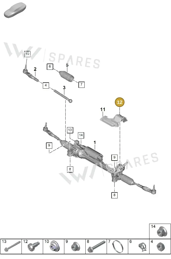 N10485703 — Porsche Panamera (2023-) diagram p62403000, position 12