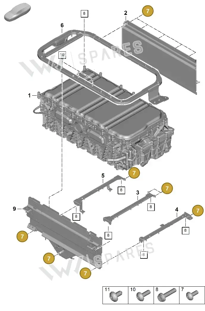 N10632004 — Porsche Panamera (2023-) diagram p62251005, position 7