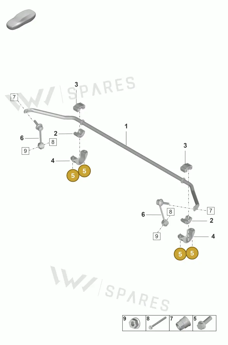 N10675603 — Porsche Panamera (2023-) diagram p58502110, position 5