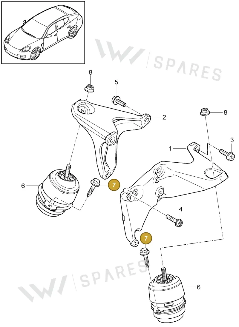 N10706902 — Porsche Panamera (2009-2016) diagram p35109060, position 7