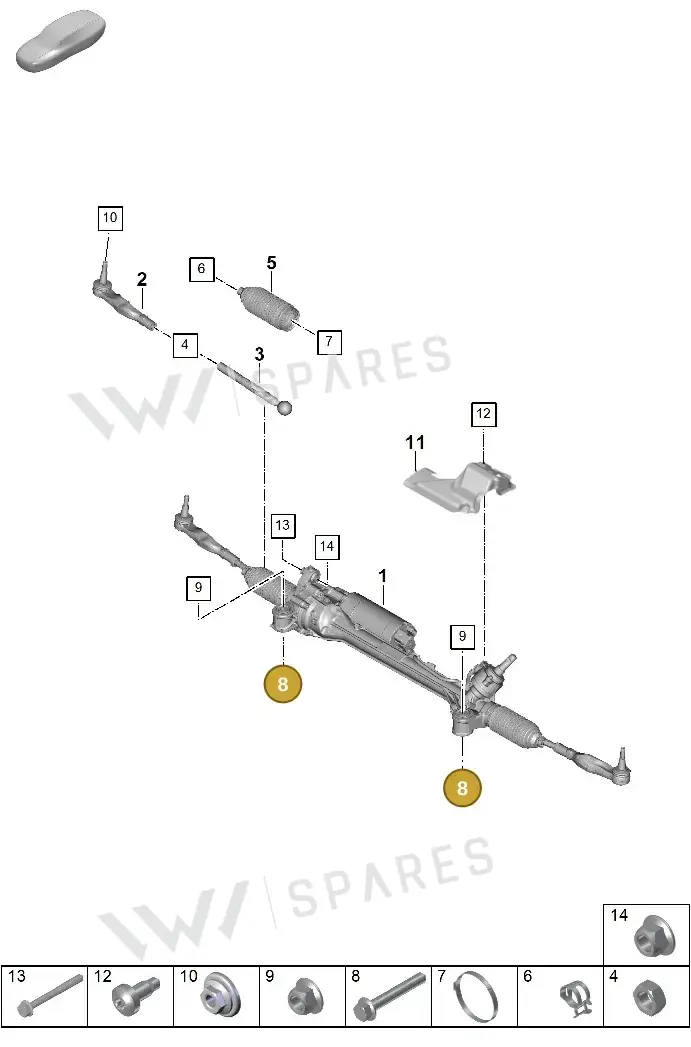 N10784702 — Porsche Panamera (2023-) diagram p62403000, position 8