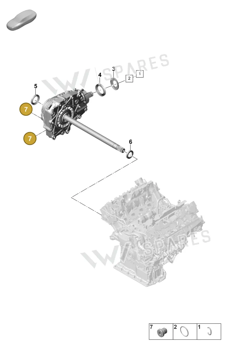 N90281802 — Porsche Panamera (2023-) diagram p58305010, position 7