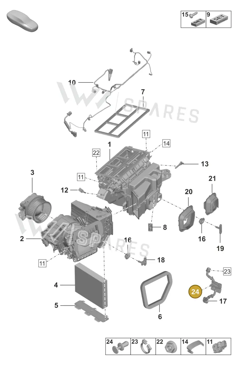 N90536901 — Porsche 992 Carrera Coupe (2024-) diagram p53814000, position 24