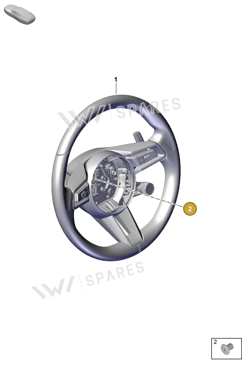 N90799102 — Porsche Cayenne Hybrid Coupe (2023-) diagram p60403200, position 2
