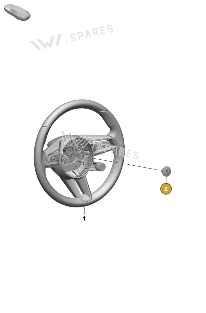 N90799102 — Porsche Taycan Sport Turismo (2023-) diagram p64403200, position 2
