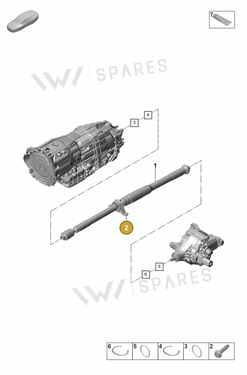 N90870602 — Porsche Panamera (2023-) diagram p58305020, position 2