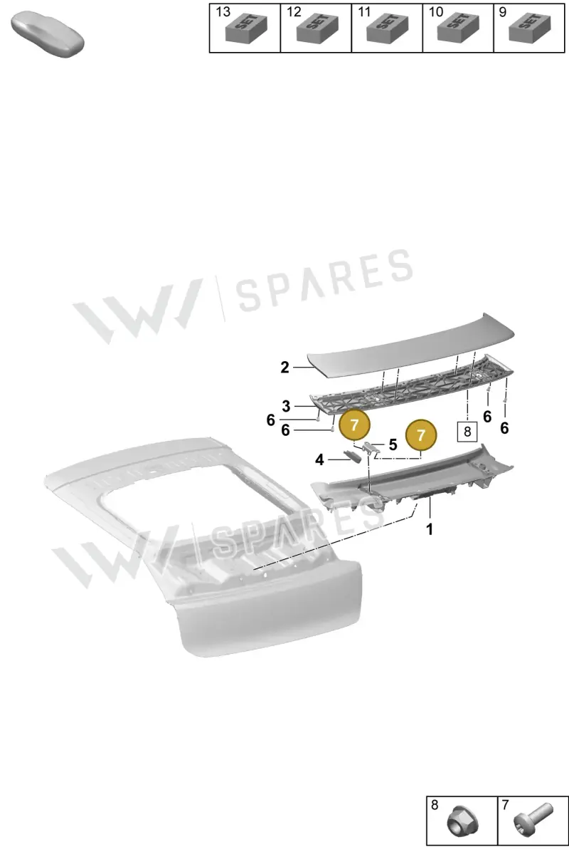 N91042302 — Porsche Macan 4 (2024-) diagram p61803150, position 7