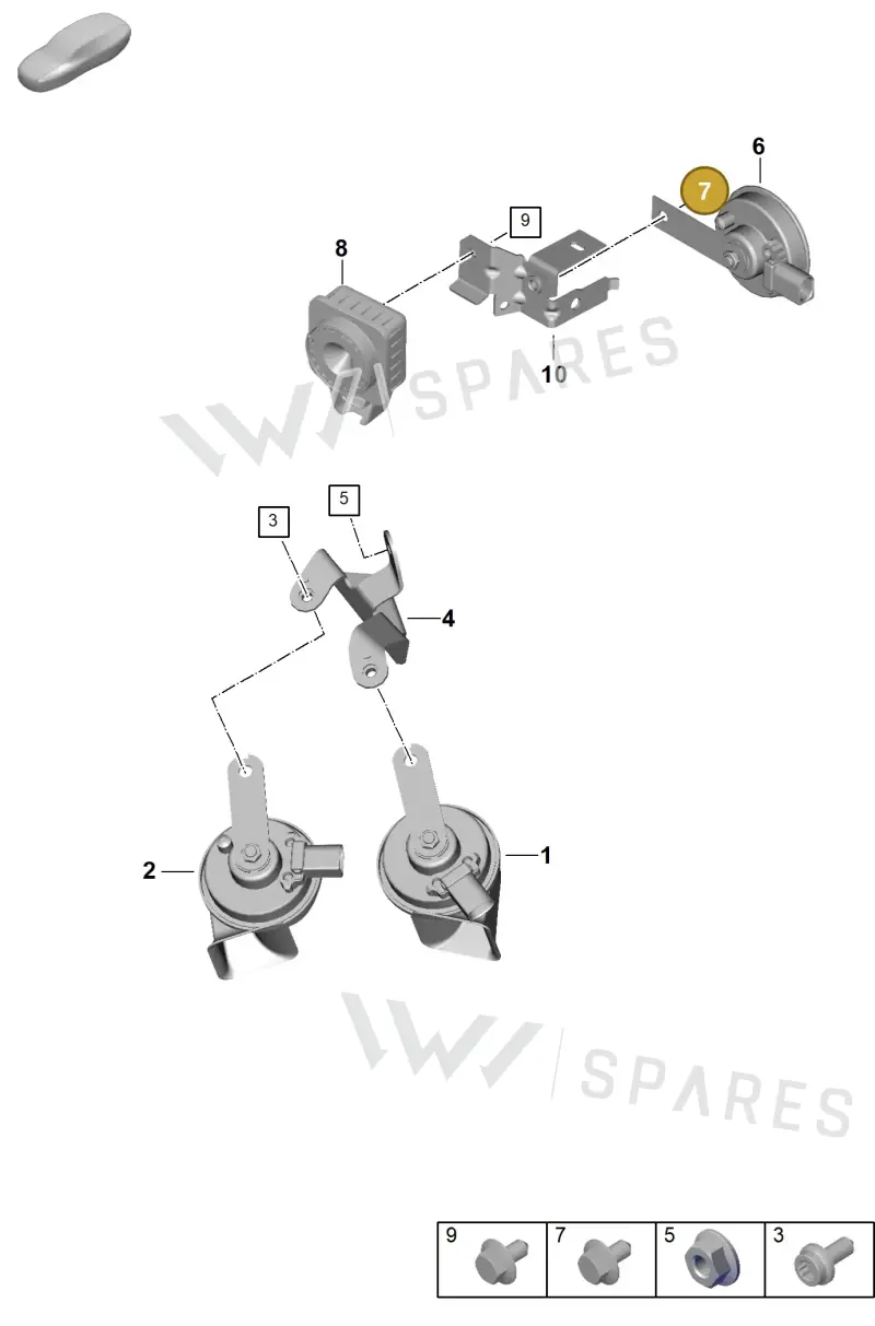 N91079301 — Porsche 992 Carrera Coupe (2024-) diagram p63905000, position 7
