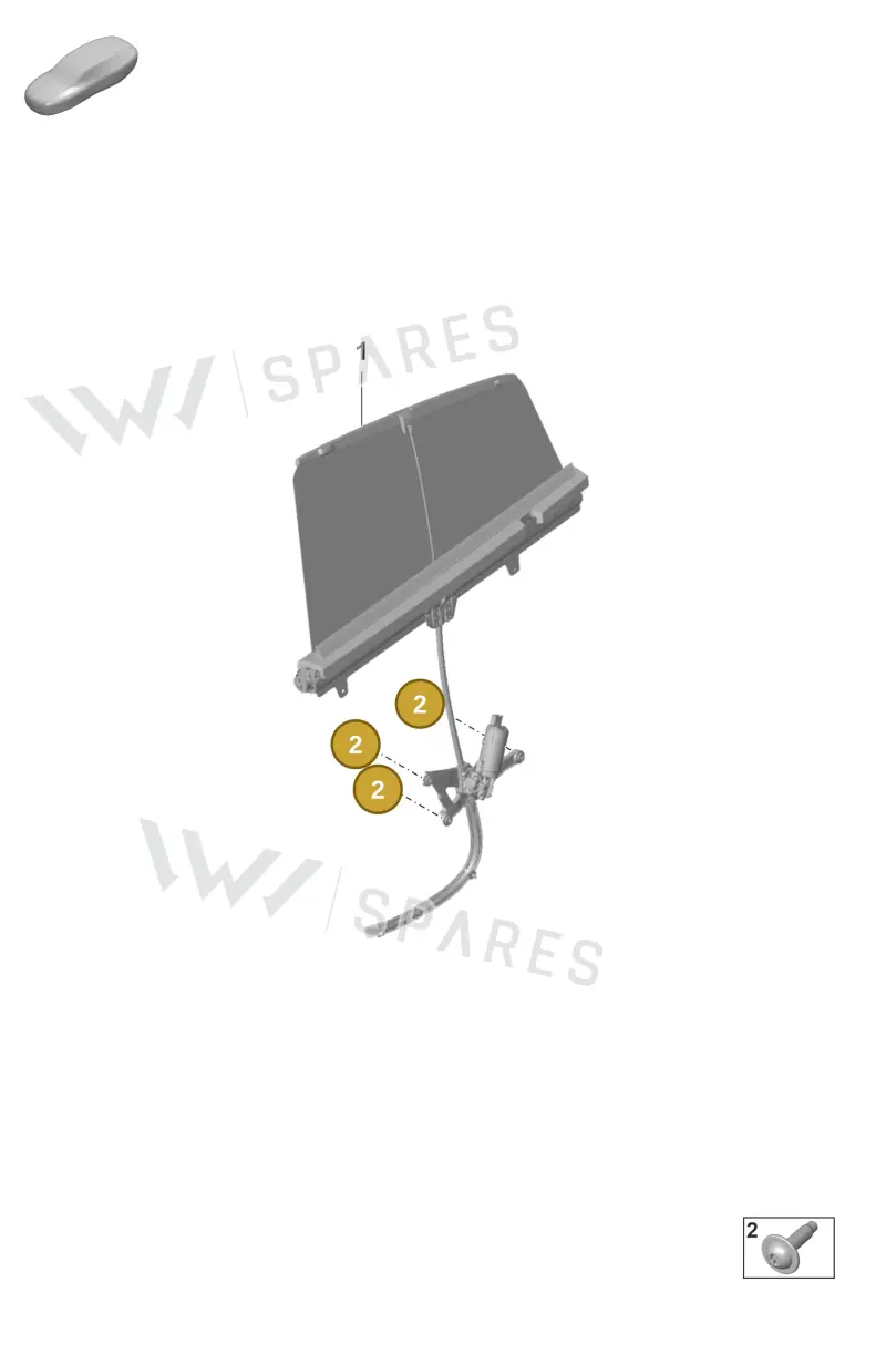 N91180901 — Porsche Panamera 4 Hybrid (2020-2023) diagram p58804600, position 2