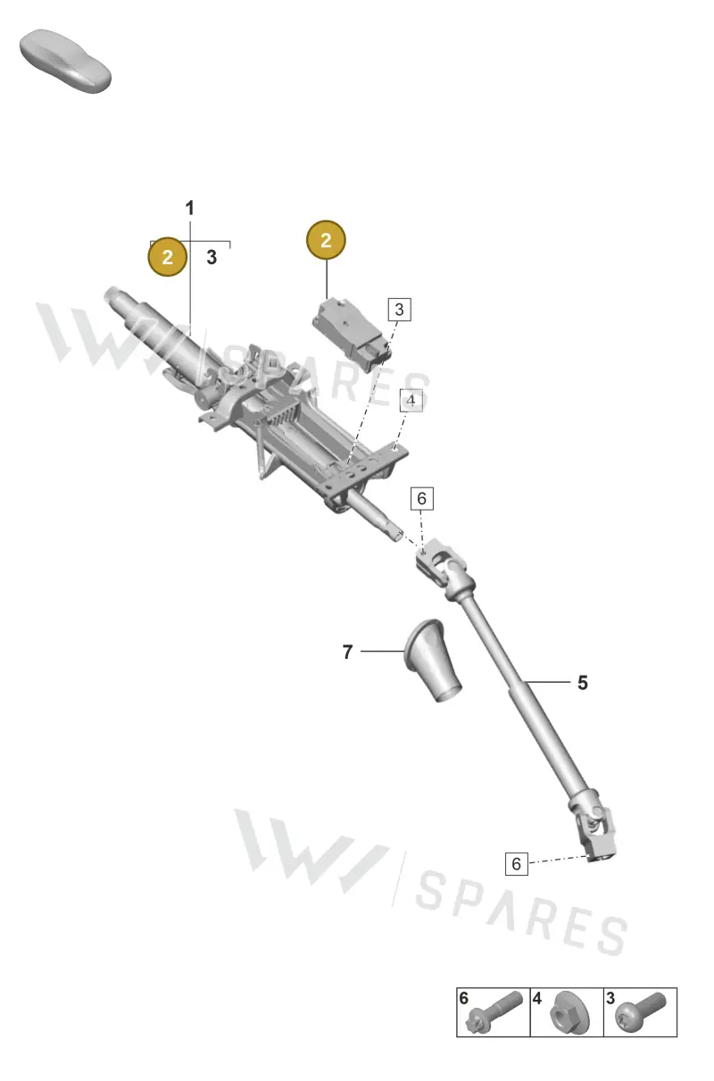 PAA905861 — Porsche 911 (2021-2022) diagram p59403300, position 2