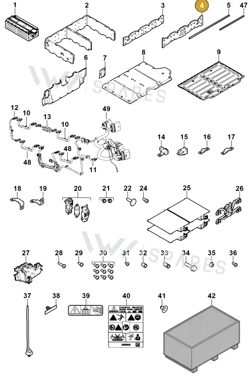 PAA915227C — Porsche Cayenne (2010-2018) diagram p35901040, position 4