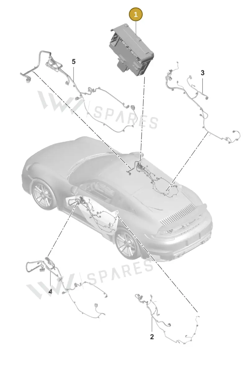 PAA959793 — Porsche 911 (2020-2022) diagram p57902150, position 1