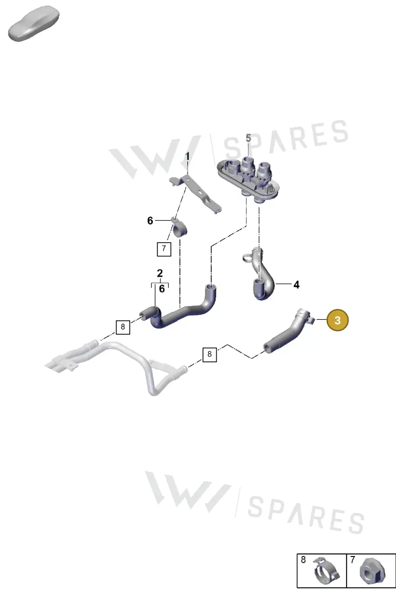 PAB12105360 — Porsche Cayenne Coupe (2023-2023) diagram p60815510, position 3