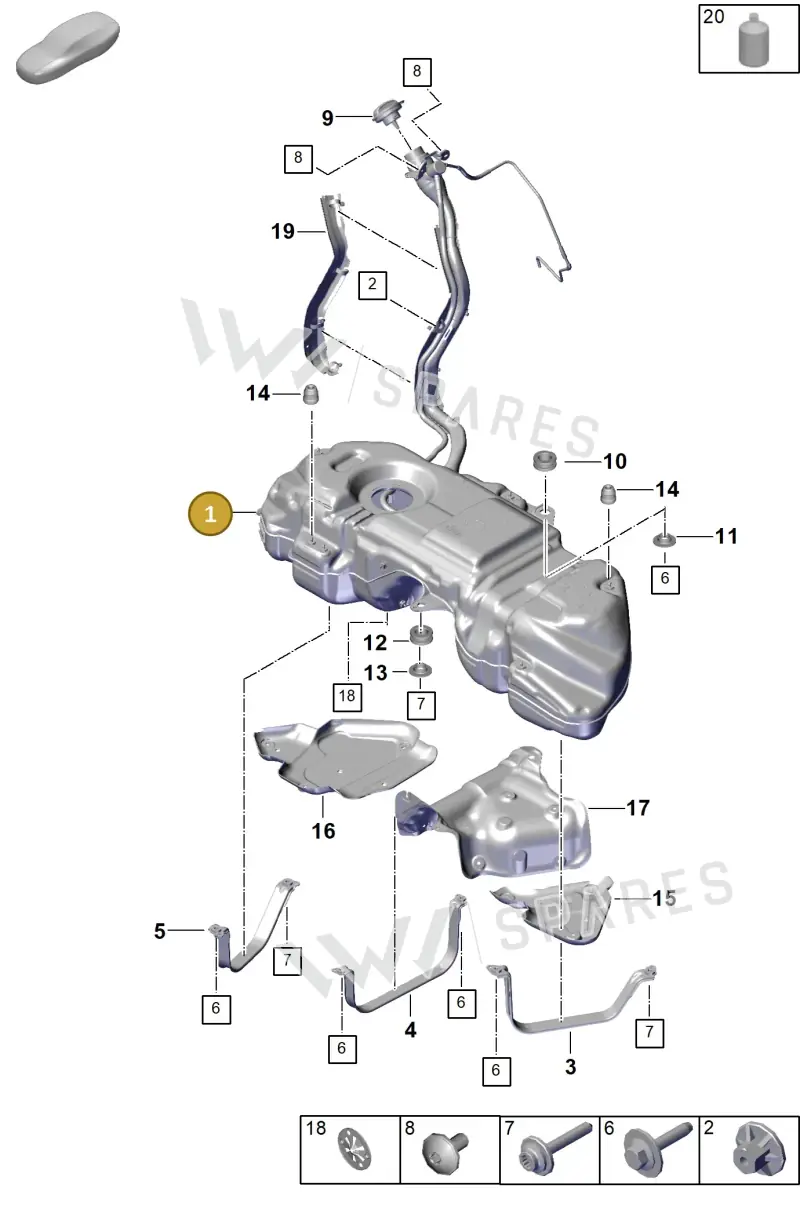PAB201060B — Porsche Cayenne Coupe (2023-2023) diagram p60201000, position 1