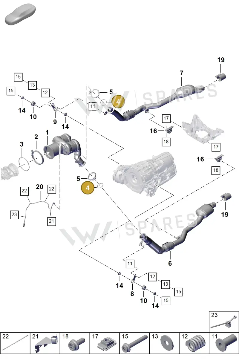 PAB253115B — Porsche Cayenne Coupe (2023-2023) diagram p60202220, position 4