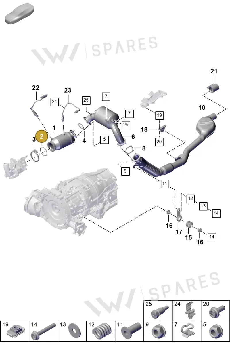 PAB253115E — Porsche Cayenne Coupe (2023-2023) diagram p60202200, position 2