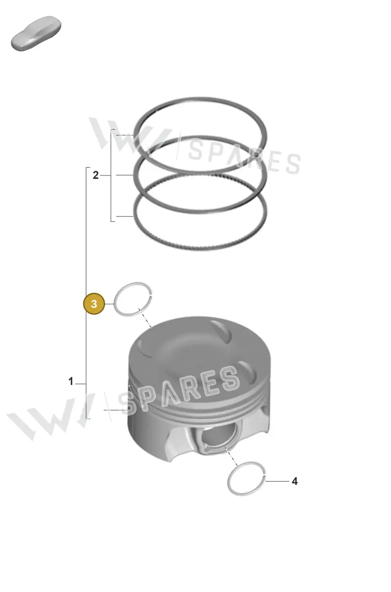 PAB311327 — Porsche Cayenne Coupe (2023-2023) diagram p58102300, position 3