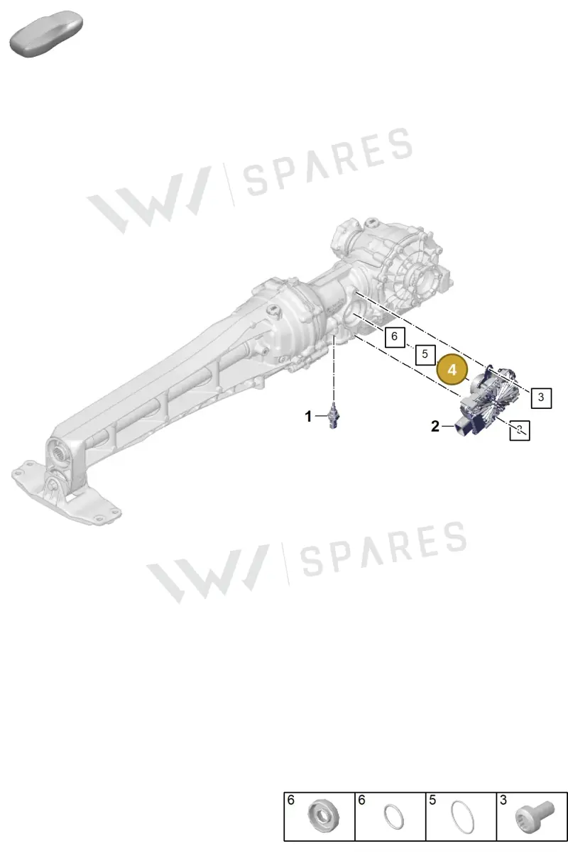 PAB409133 — Porsche 911 (2024-2025) diagram p63304120, position 4