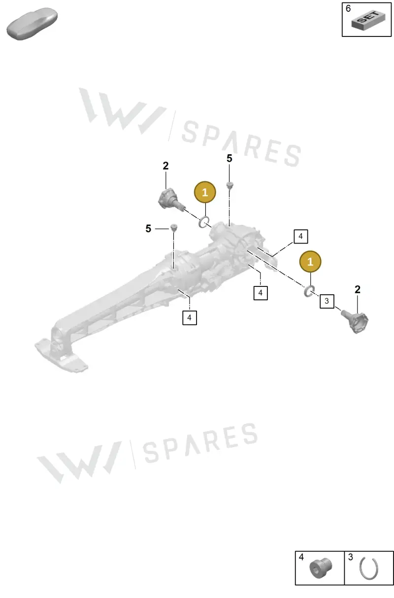 PAB409189 — Porsche 992 Carrera Coupe (2024-) diagram p63304100, position 1